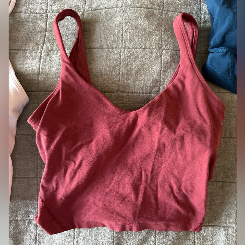 Lululemon Align Tank - red size 6
